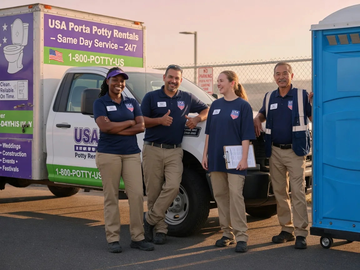 Porta Potty Rental company in Patterson, LA